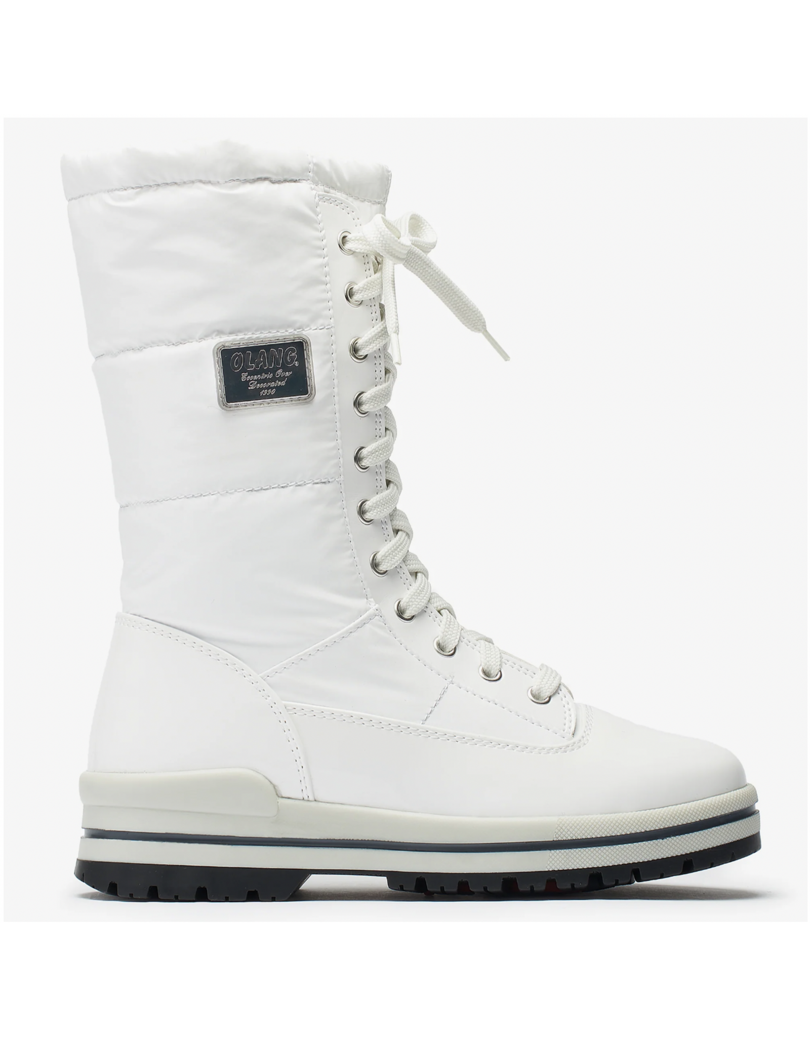 Olang Olang - Glamour Cleated Boots (White)