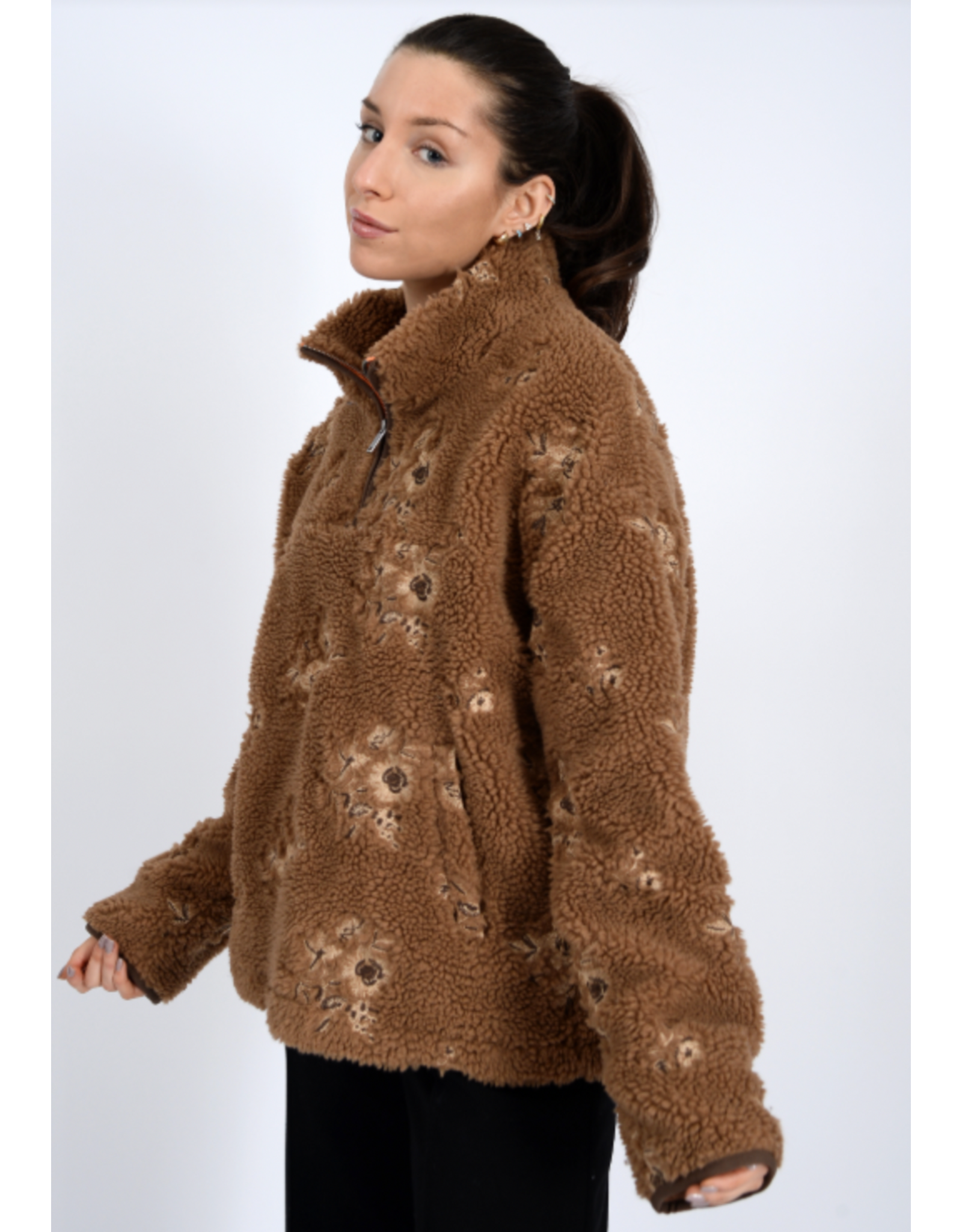 RD Style RD Style - Poppy Mock Neck (Caramel Beige)