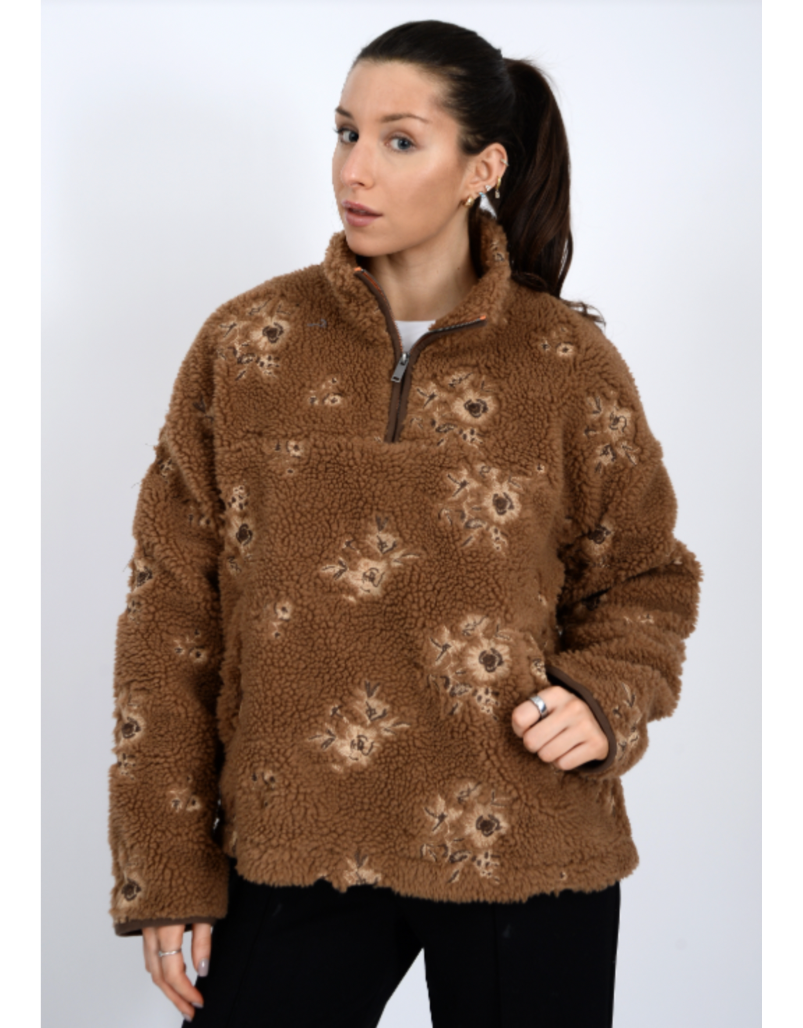 RD Style RD Style - Poppy Mock Neck (Caramel Beige)