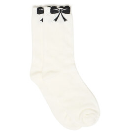 ICHI ICHI - Aya Sock (Black Bow)