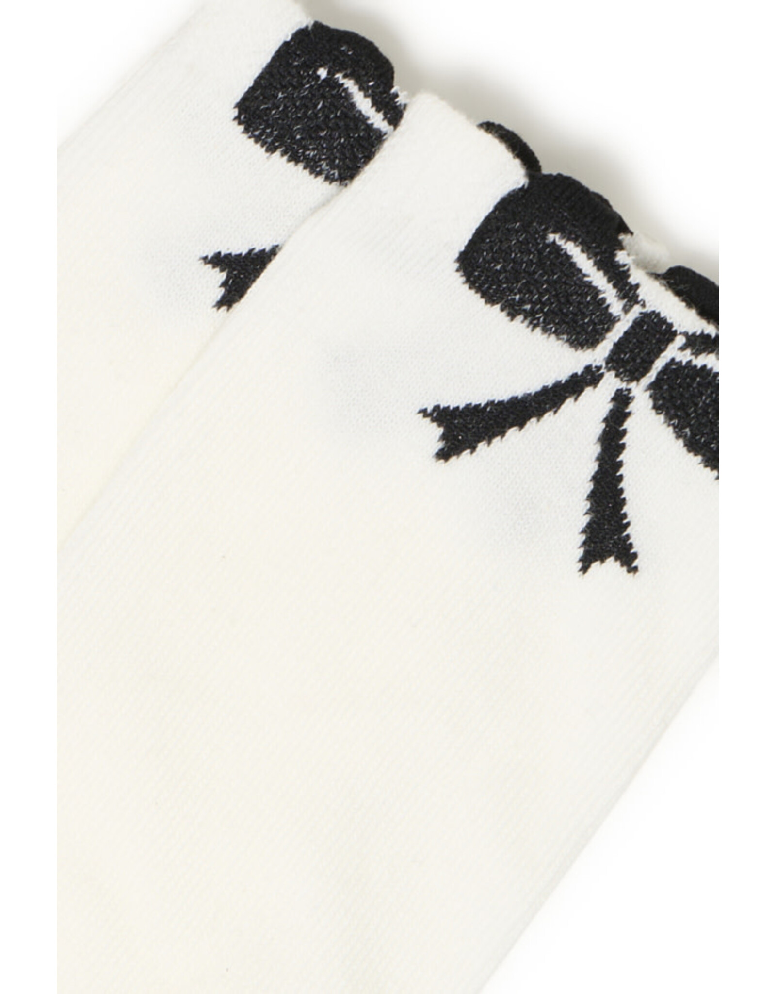 ICHI ICHI - Aya Sock (Black Bow)