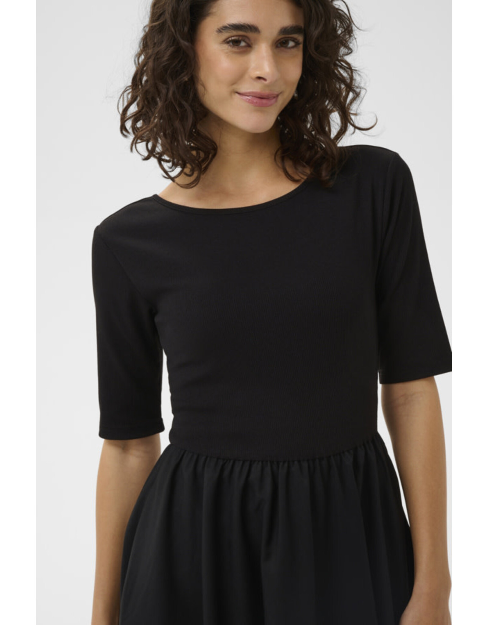 Kaffe Kaffe - Kirsten Dress (Black Deep)