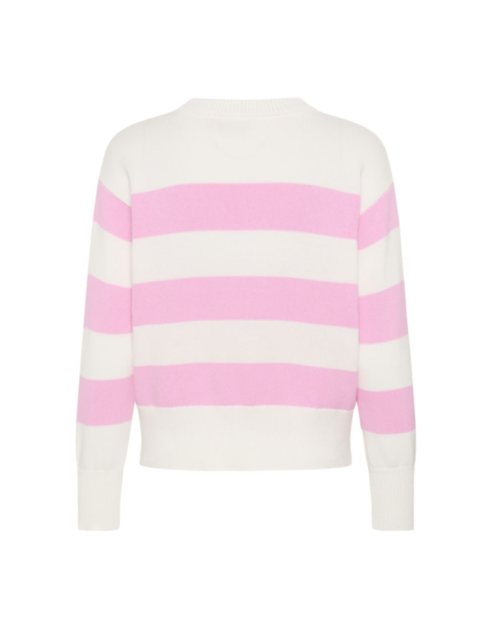Kaffe Kaffe - Harriet Knit Pullover (Turtledove / Pink)