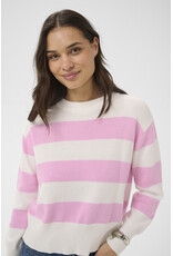 Kaffe Kaffe - Harriet Knit Pullover (Turtledove / Pink)