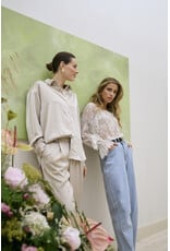 Kaffe Kaffe - Rory Button Up (Feather Grey)