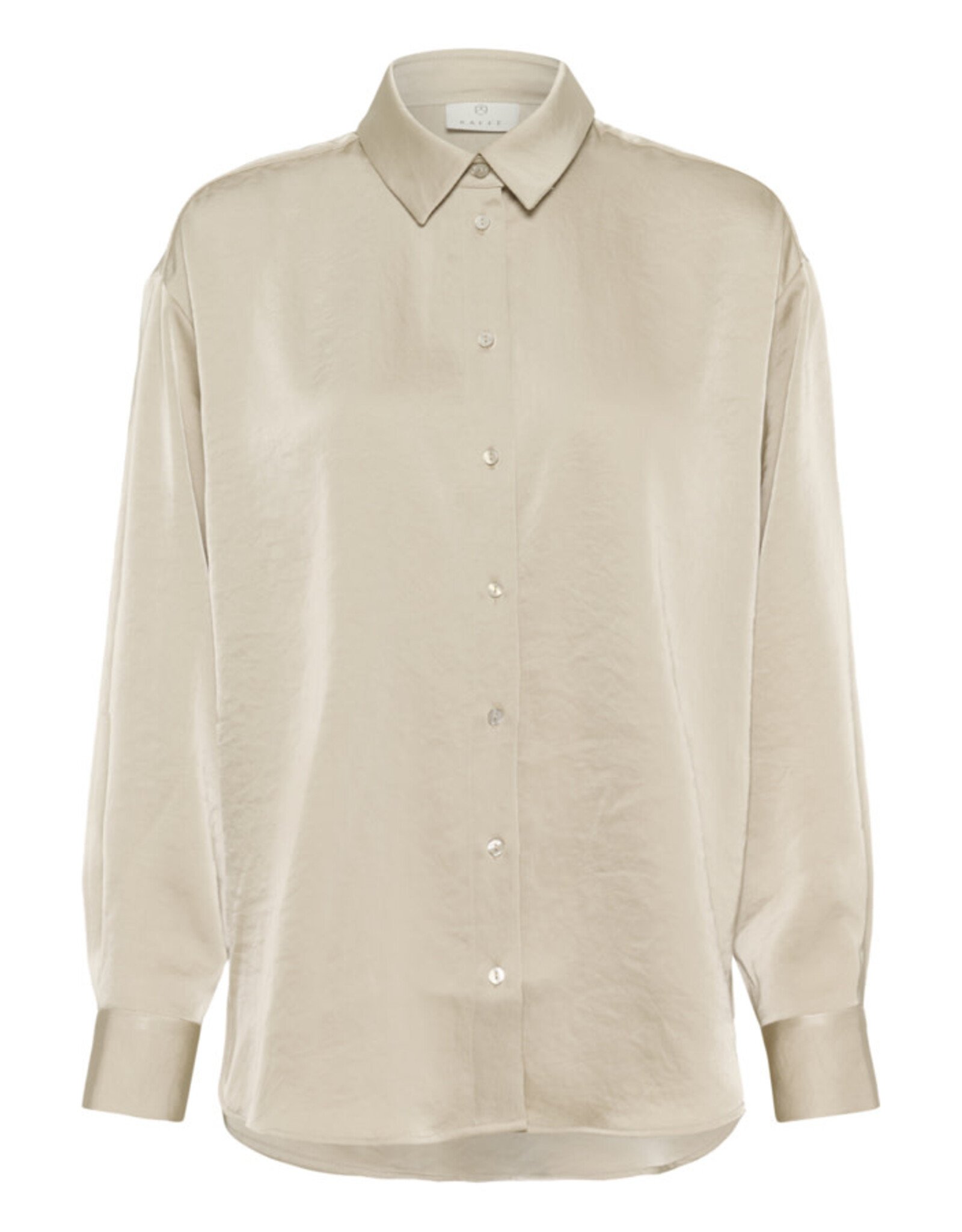Kaffe Kaffe - Rory Button Up (Feather Grey)