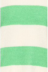 ICHI ICHI - Dusty Striped Pullover (Kelly Green)