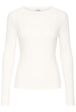 ICHI ICHI - Neel Long Sleeve T Shirt (Cloud Dancer)