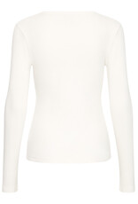 ICHI ICHI - Neel Long Sleeve T Shirt (Cloud Dancer)