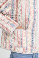 ICHI ICHI - Livanta Quilted Jacket (Teaberry)