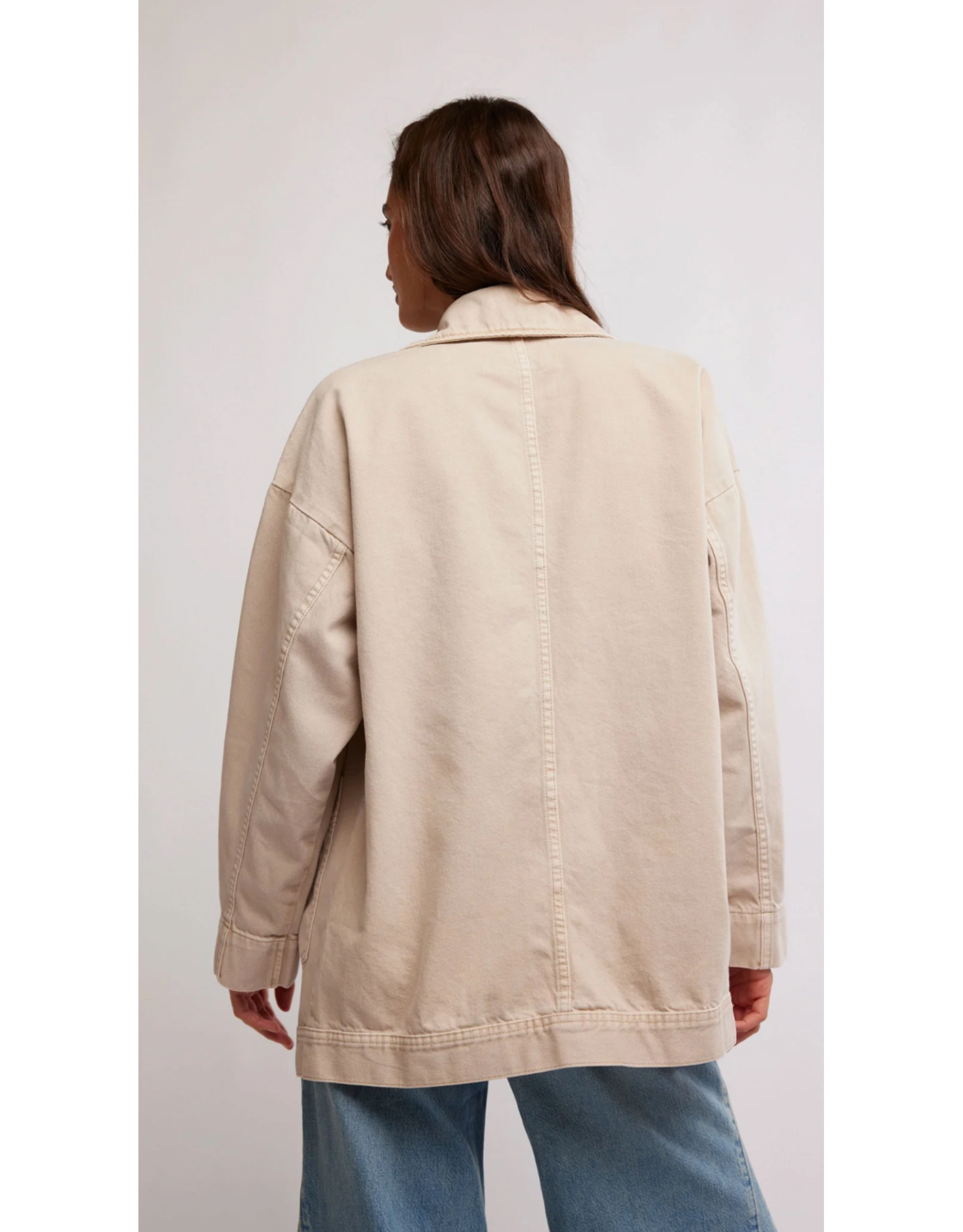 Free people Free People - Avery Denim Jacket (Softest Sand)