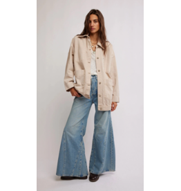 Free people Free People - Avery Denim Jacket (Softest Sand)