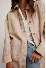 Free people Free People - Avery Denim Jacket (Softest Sand)