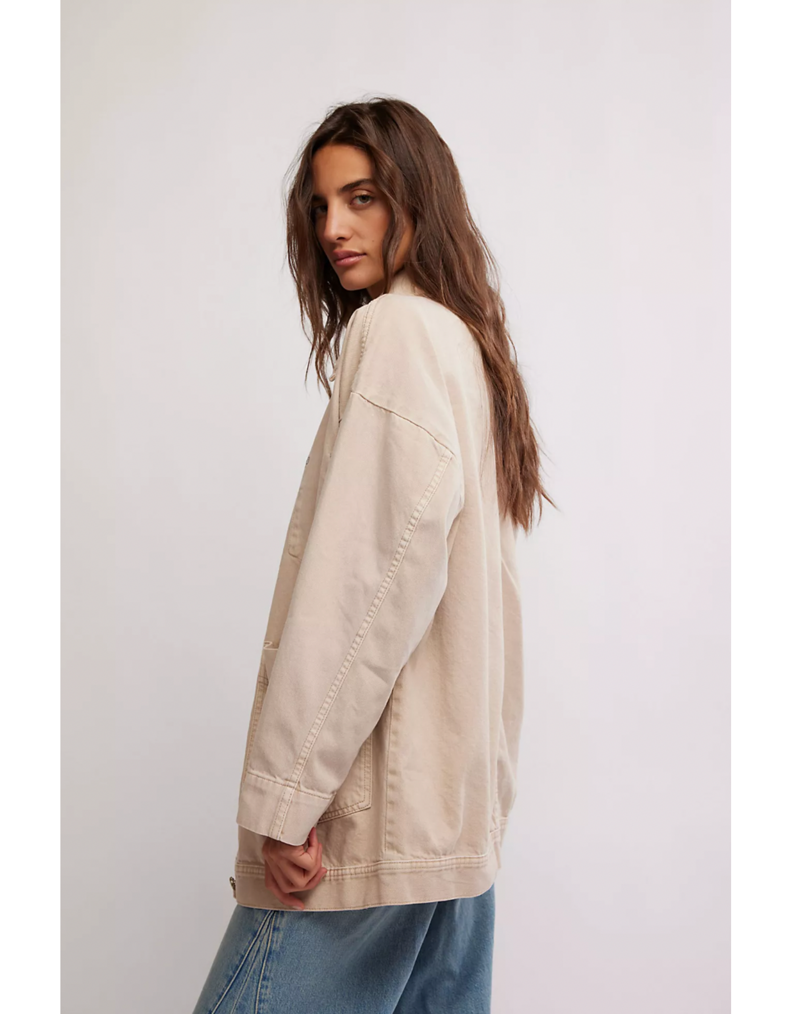 Free people Free People - Avery Denim Jacket (Softest Sand)