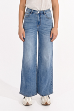 Molly Bracken Molly Bracken - High Waisted Wide leg jeans (Denim Blue)
