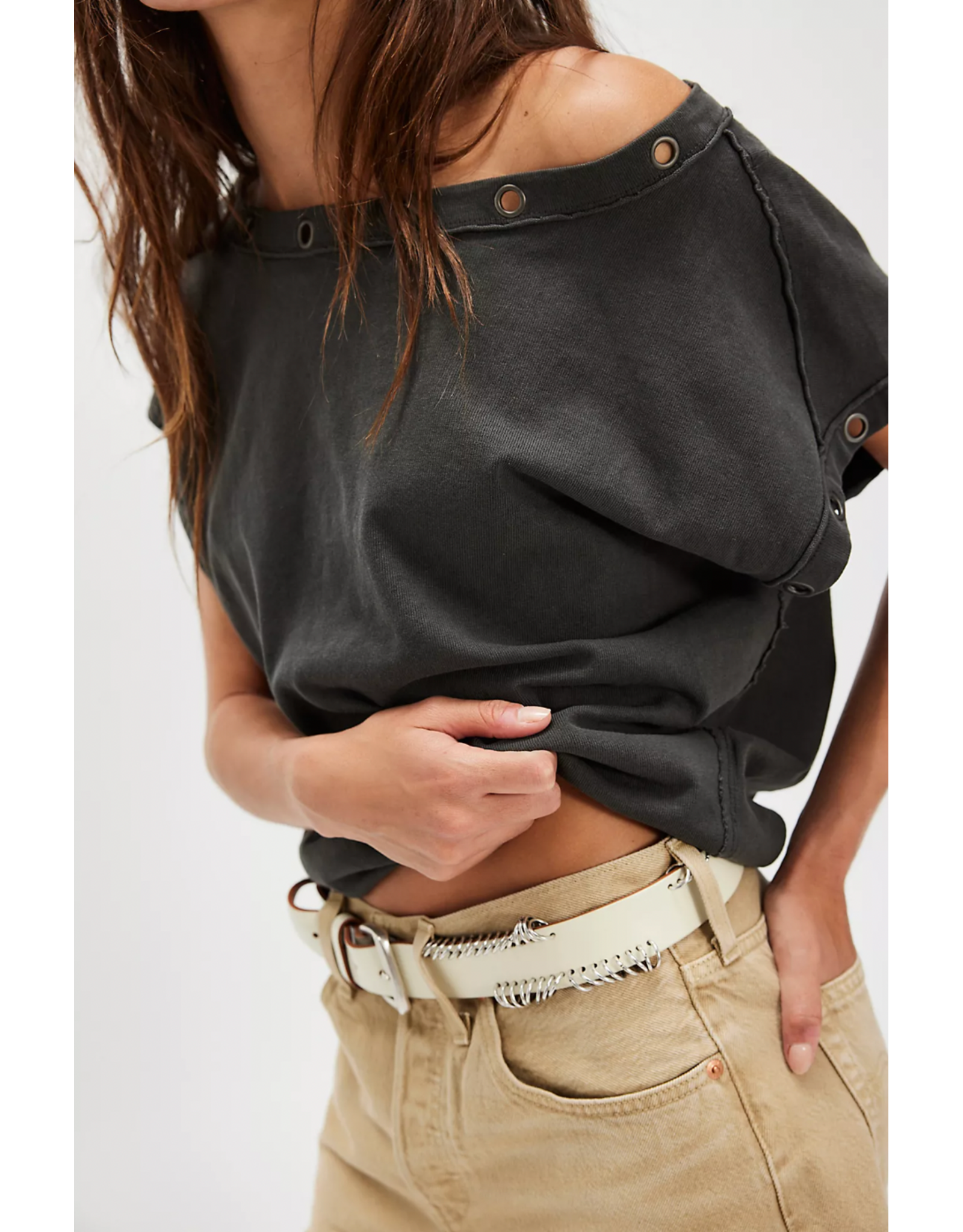 Free people Free People - We The Free Billie Tee (Black)