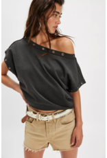 Free people Free People - We The Free Billie Tee (Black)