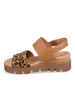 Django and Juliette Django & Juliette - Runar (Tan Leopard / Dark Tan Pony Leather)