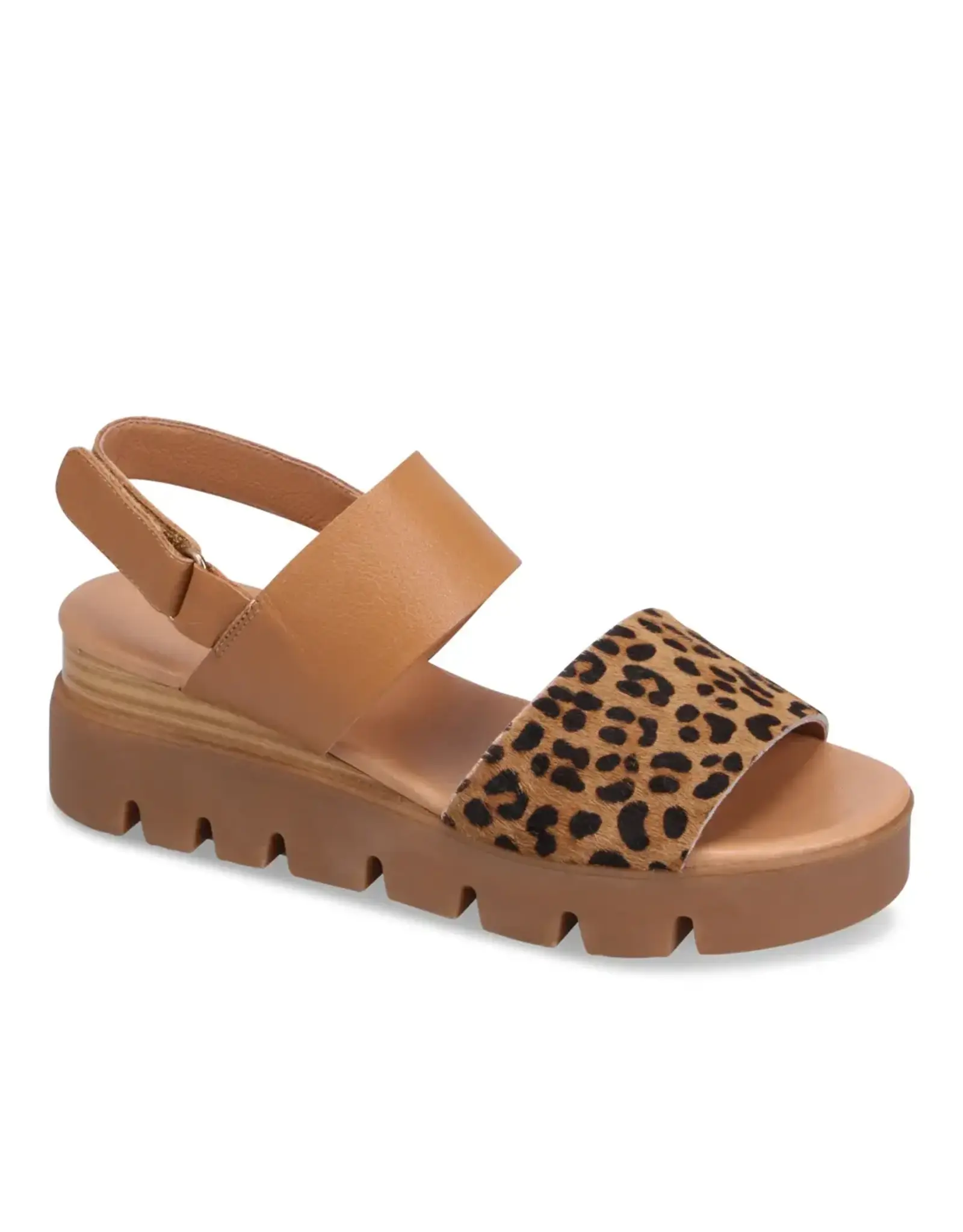 Django and Juliette Django & Juliette - Runar (Tan Leopard / Dark Tan Pony Leather)