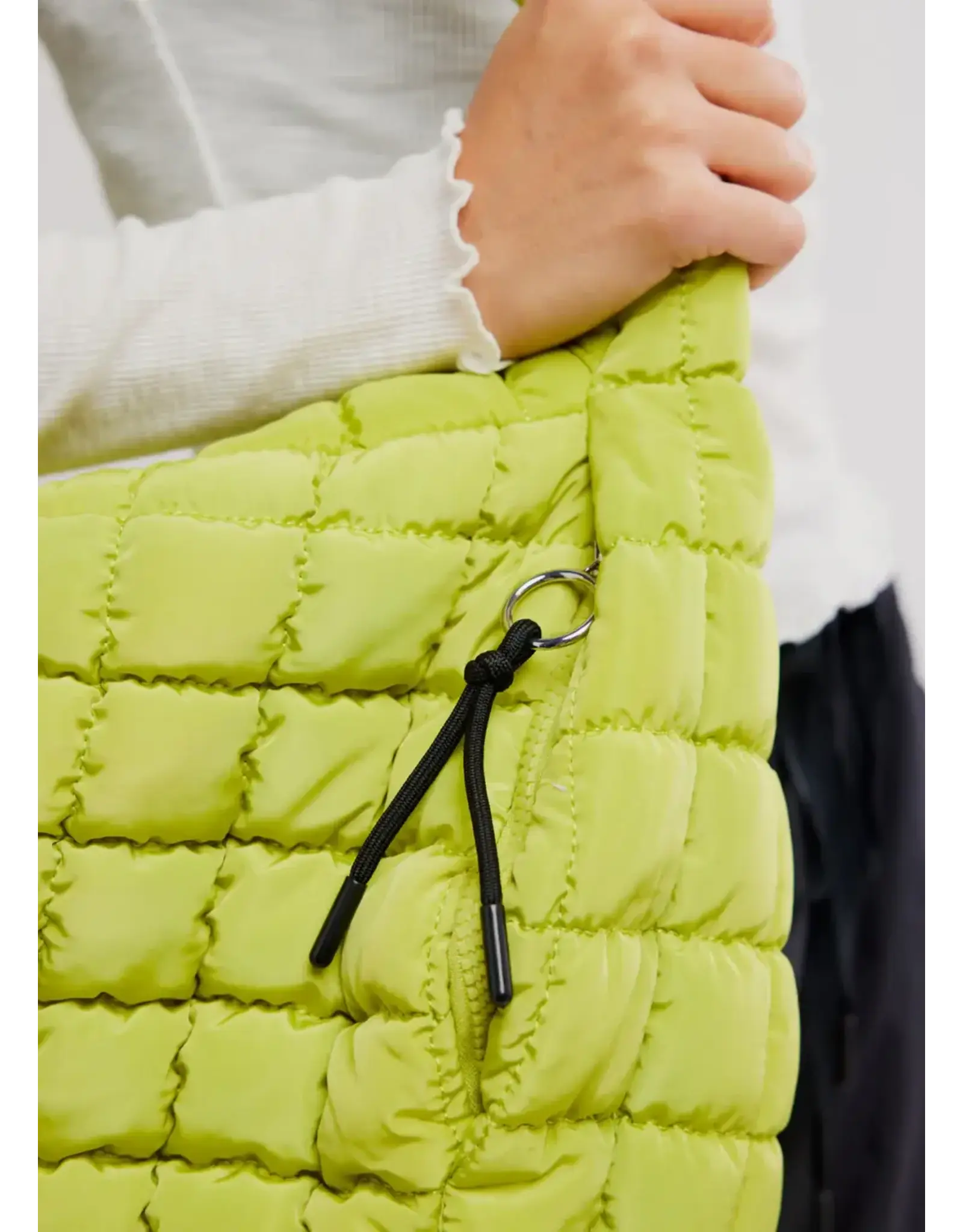 Free people Free People - Quilted Carryall Bag (Honeydew)