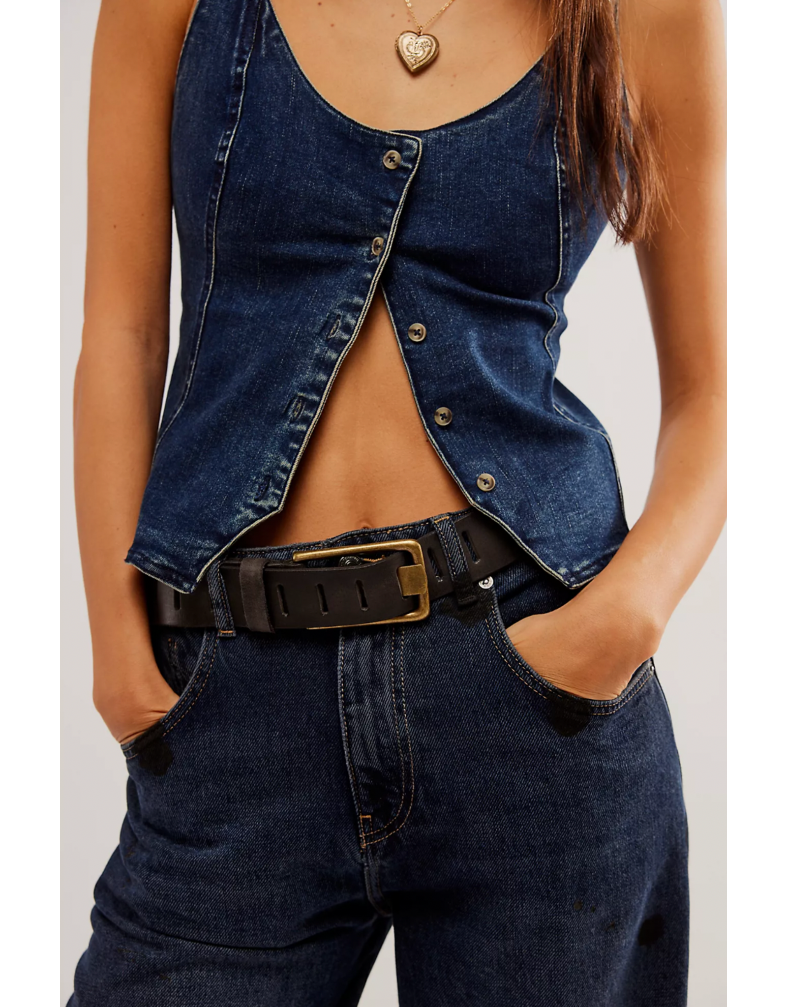 Free people Free People - WTF Jona Belt (Black)