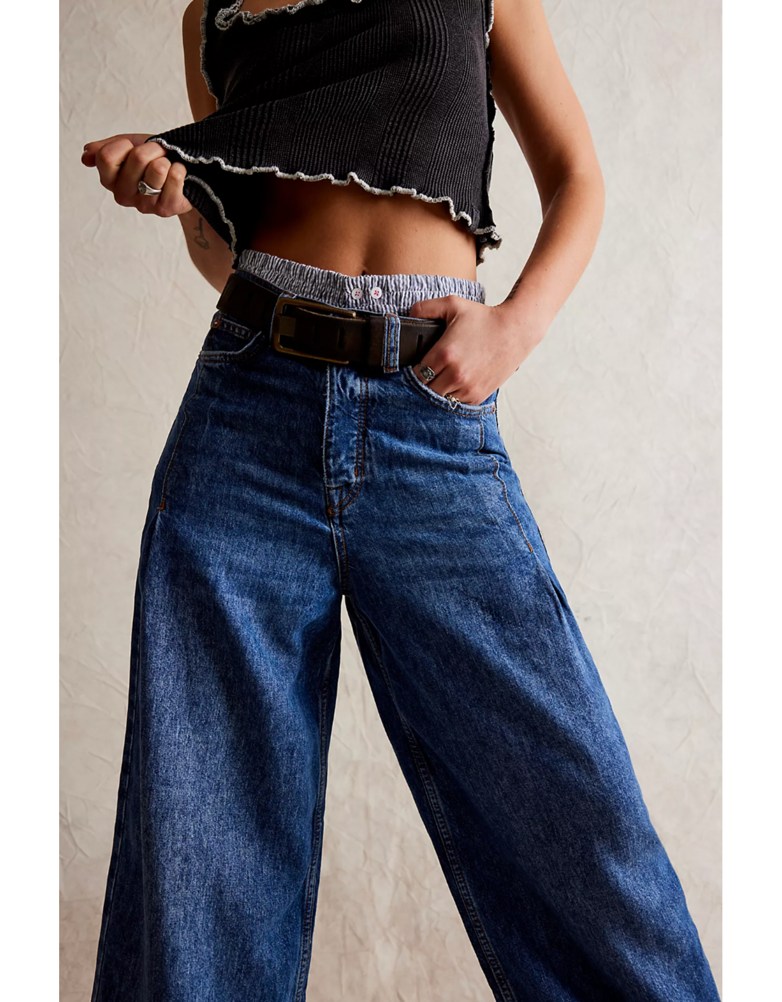 Free people Free People - WTF Jona Belt (Black)