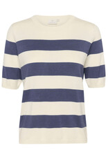 Kaffe Kaffe - Lizza stripe (Indigo Blue / White)