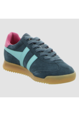 Gola Gola - Torpedo Leather (Dark Teal / Sea Mist / Fuschia)
