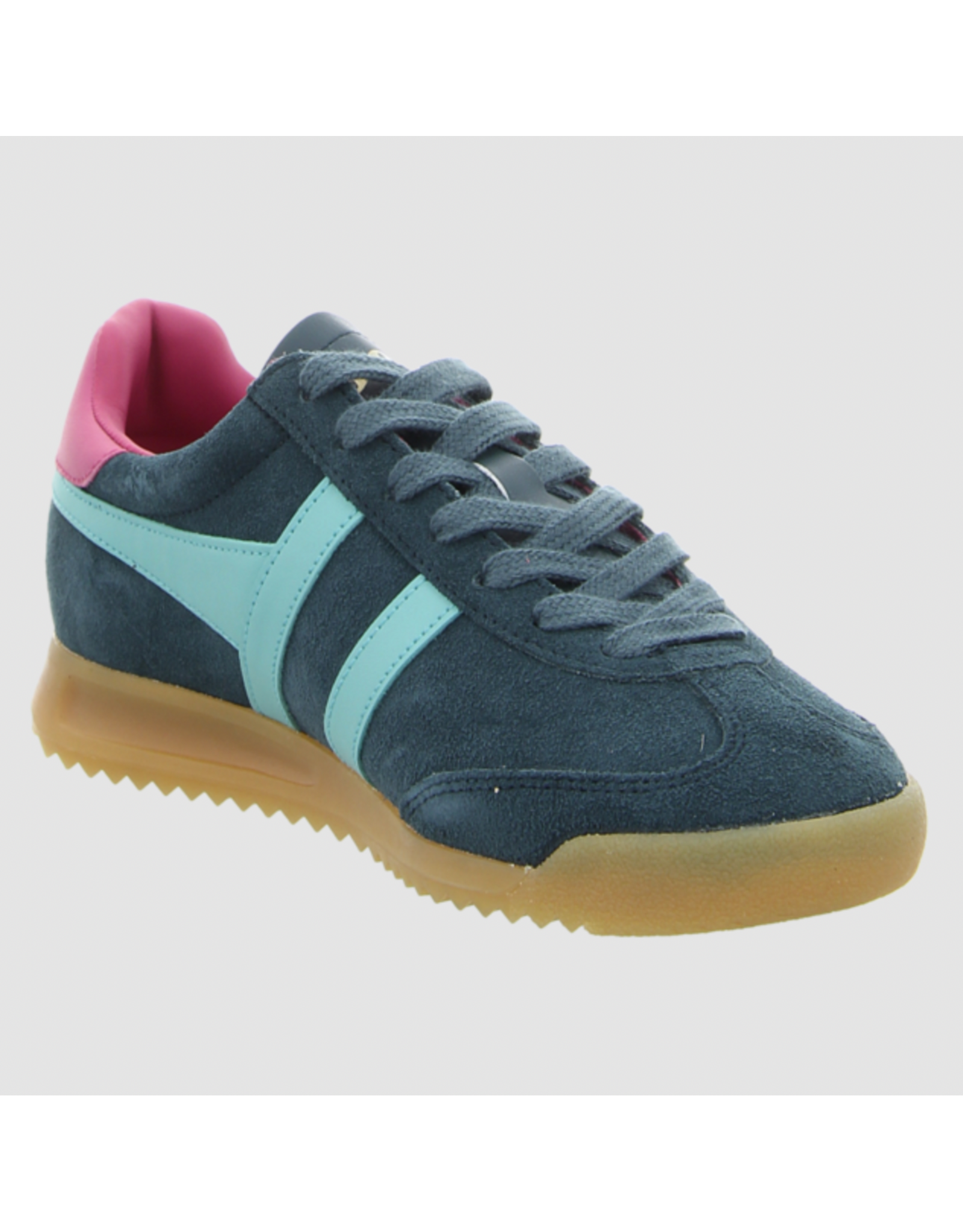 Gola Gola - Torpedo Leather (Dark Teal / Sea Mist / Fuschia)