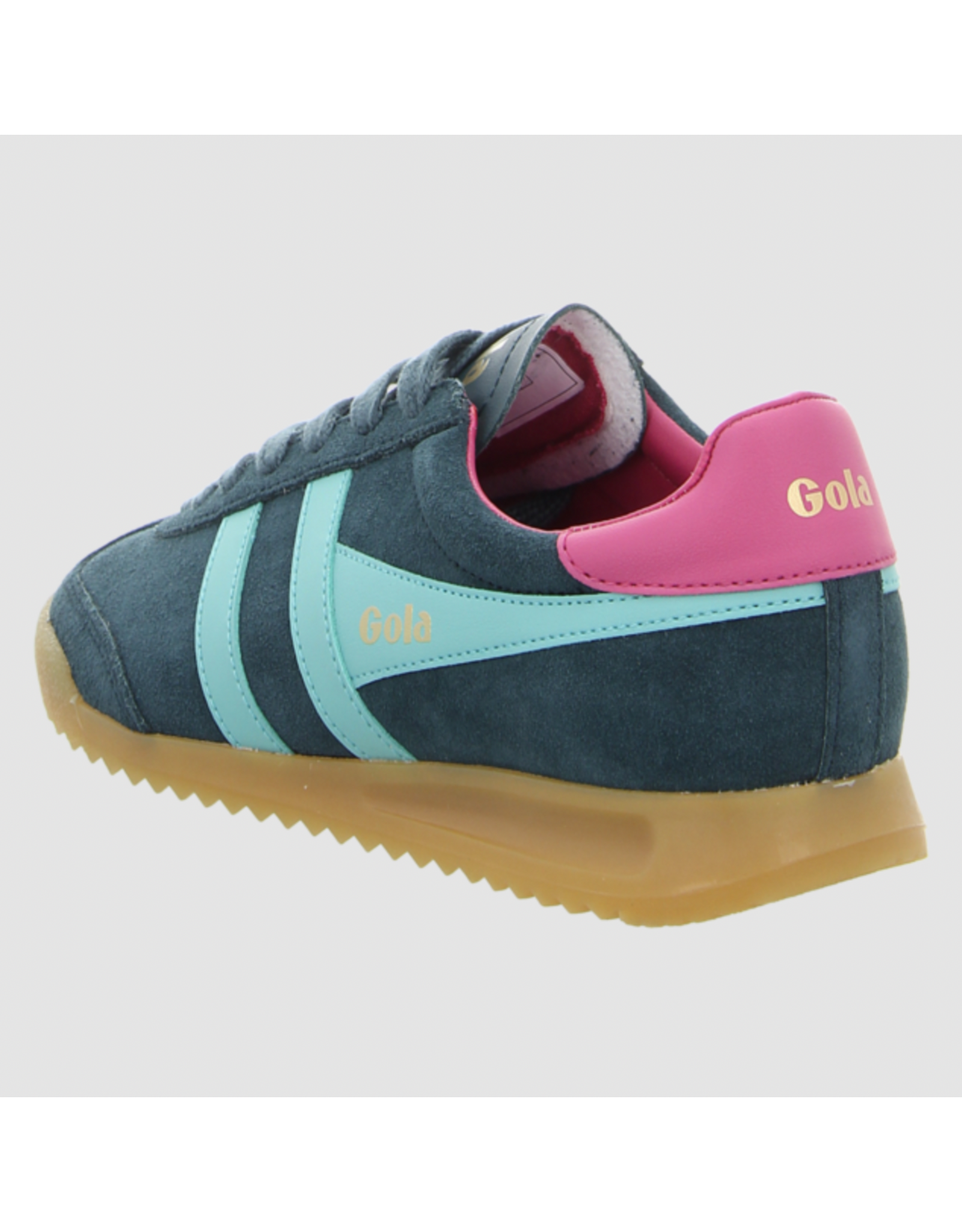 Gola Gola - Torpedo Leather (Dark Teal / Sea Mist / Fuschia)