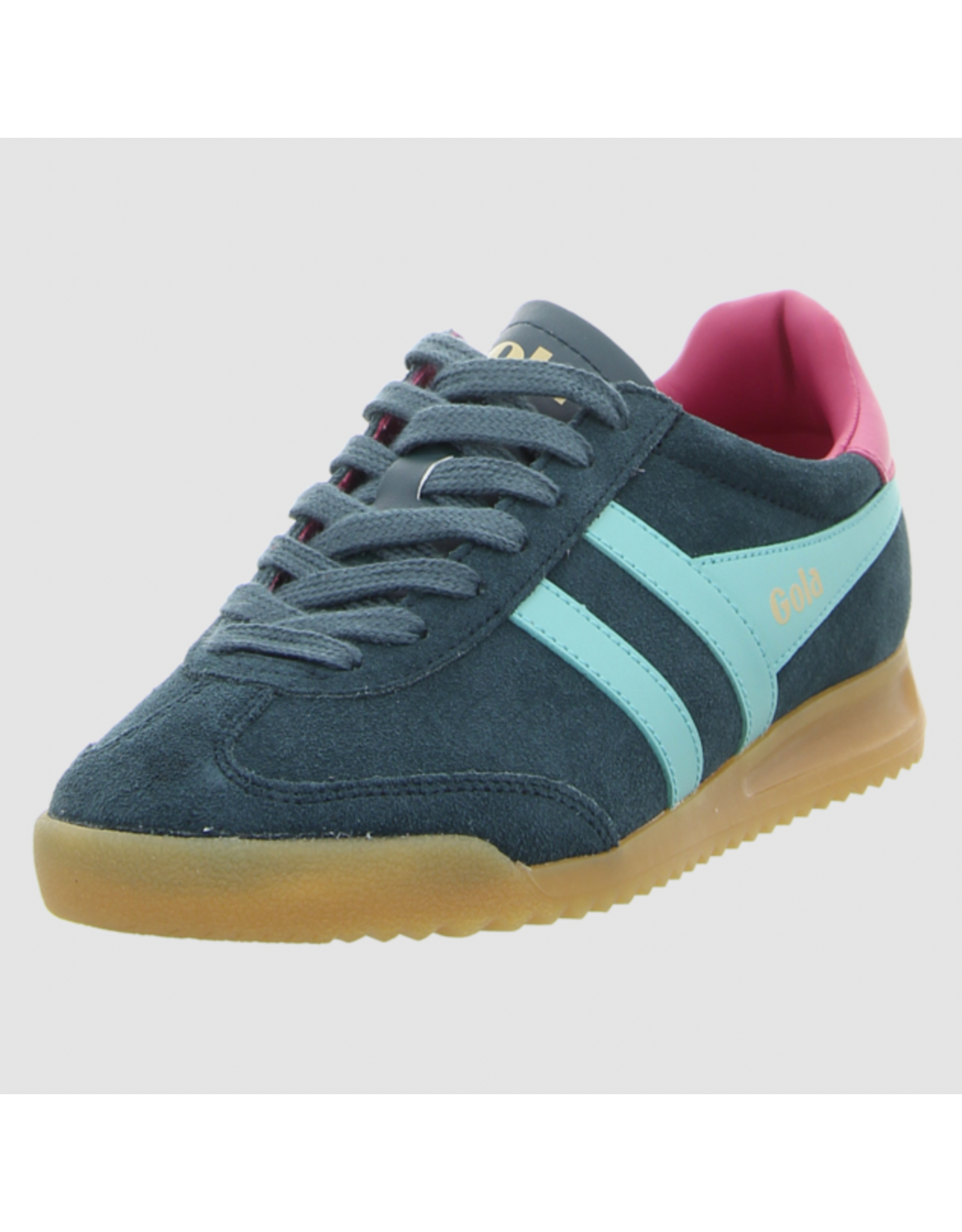 Gola Gola - Torpedo Leather (Dark Teal / Sea Mist / Fuschia)