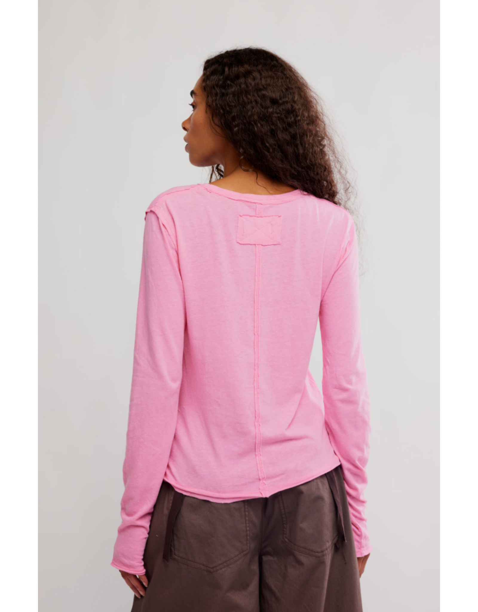 Free people Free People - Nova Tee (Pink Carnation)