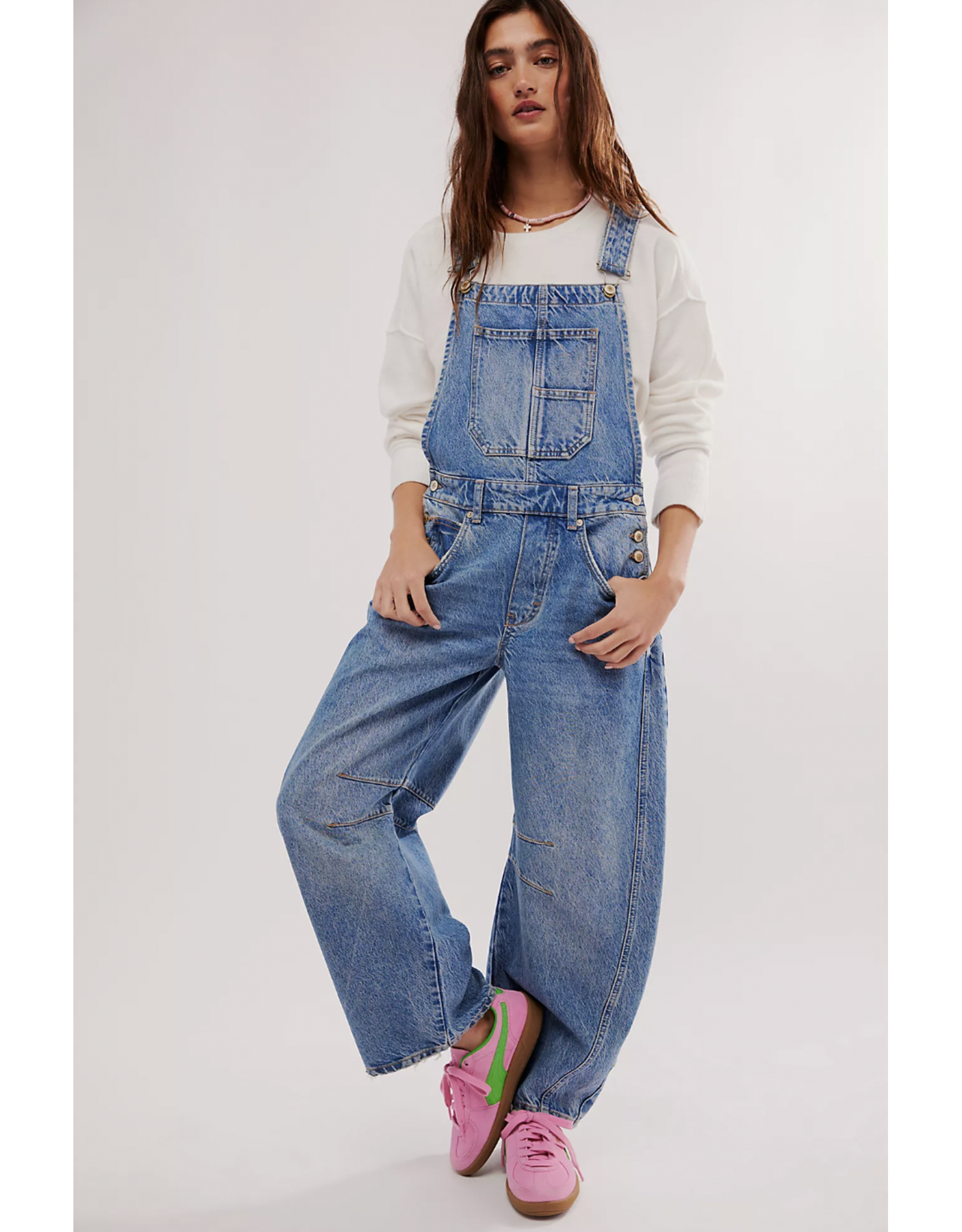 Free people Free People - Good Luck Overall (Ultra Light Beam)