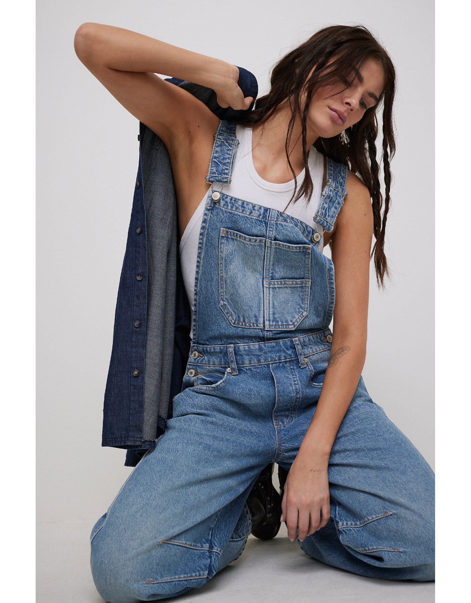 Free people Free People - Good Luck Overall (Ultra Light Beam)