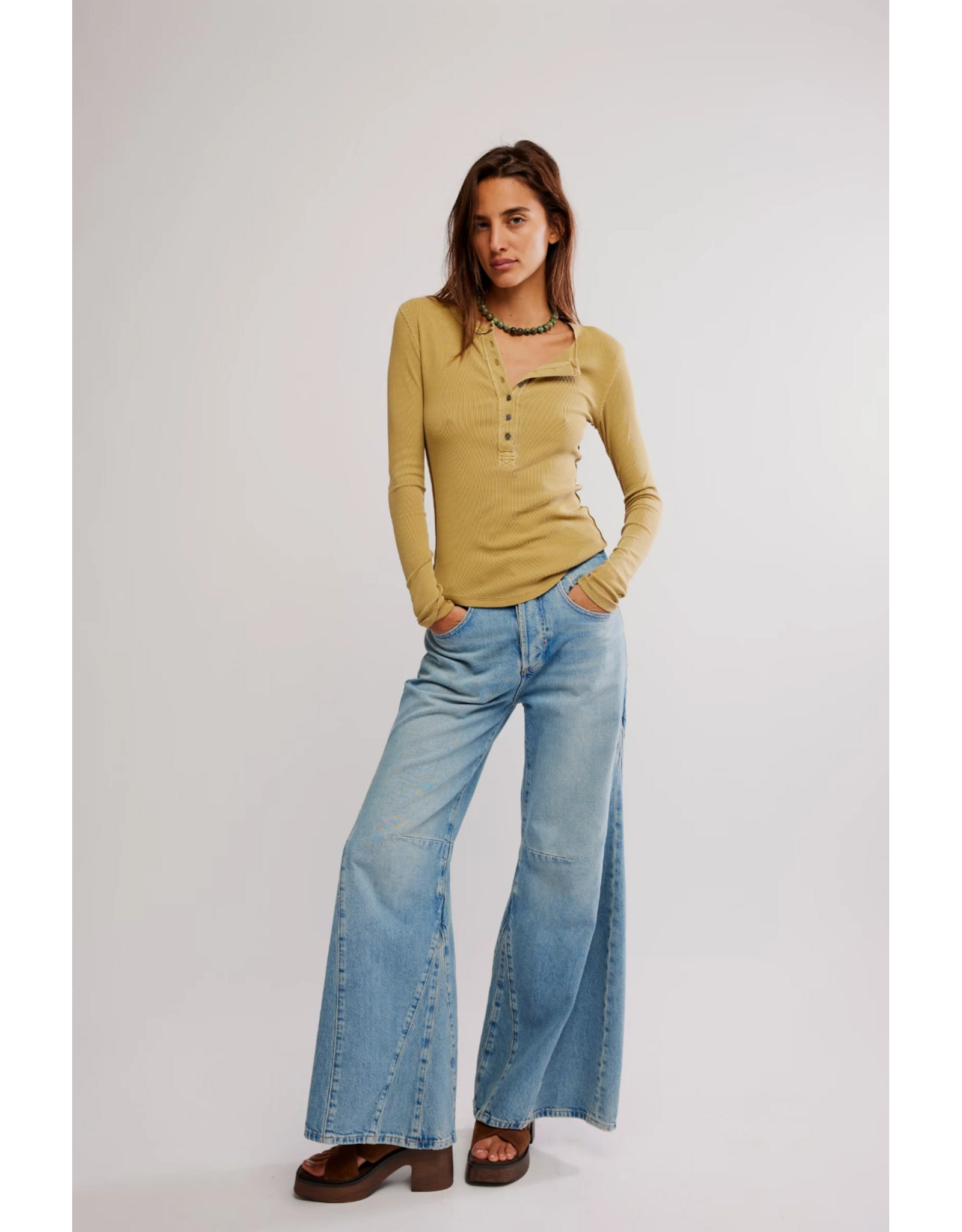 Free people Free People - Jamie Henley (Dried Tobacco)