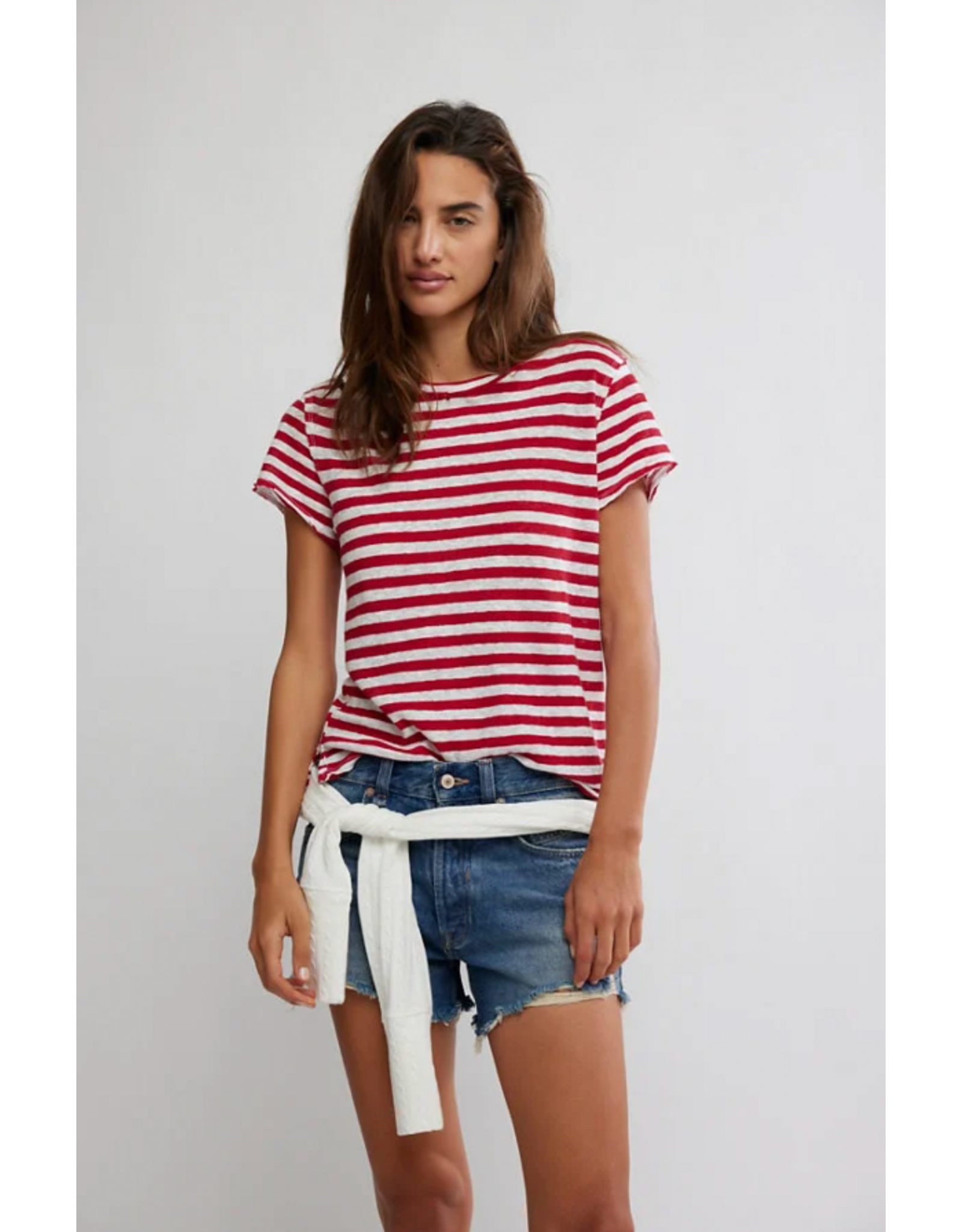 Free people Free People -  Nora Tee (Red Combo)