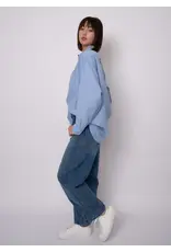 RD Style RD Style - Padme Oxford Long Sleeve Shirt  (Oxford Blue)