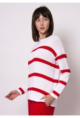 RD Style RD Style - Kiri Long Sleeve Crewneck Top (White)
