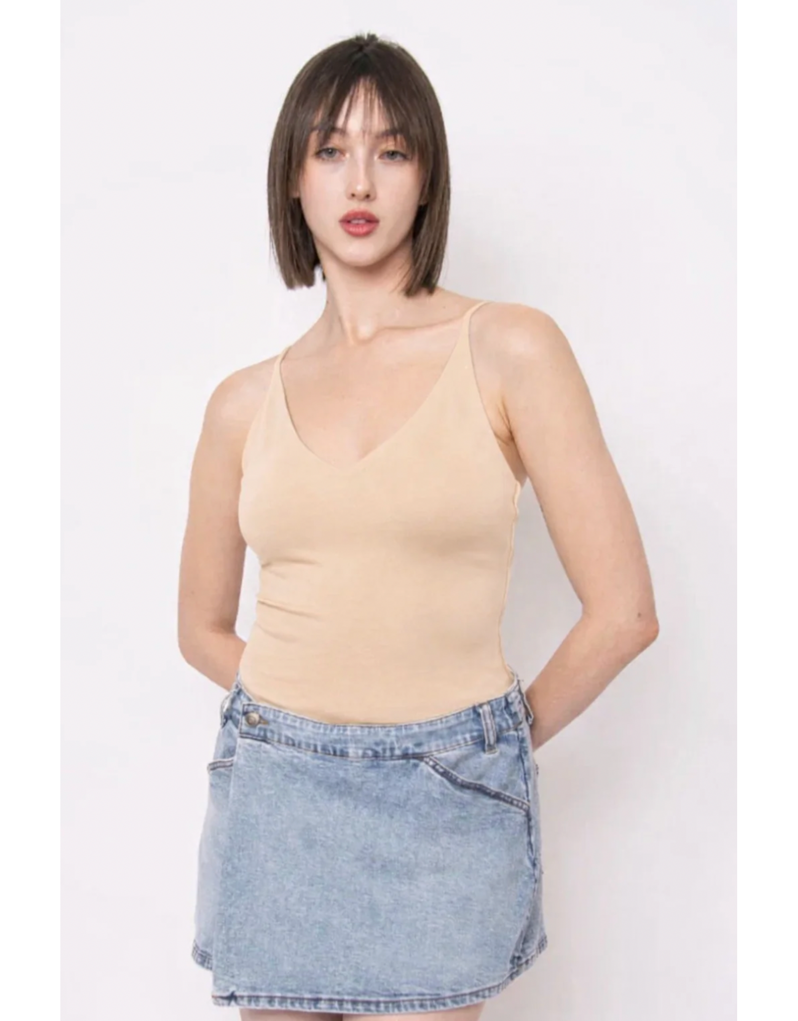 RD Style RD Style - Varen Second Skin Bodysuit (Almond)