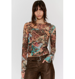 Free people Free People - Ariana Long Sleeve (Taupe Combo)