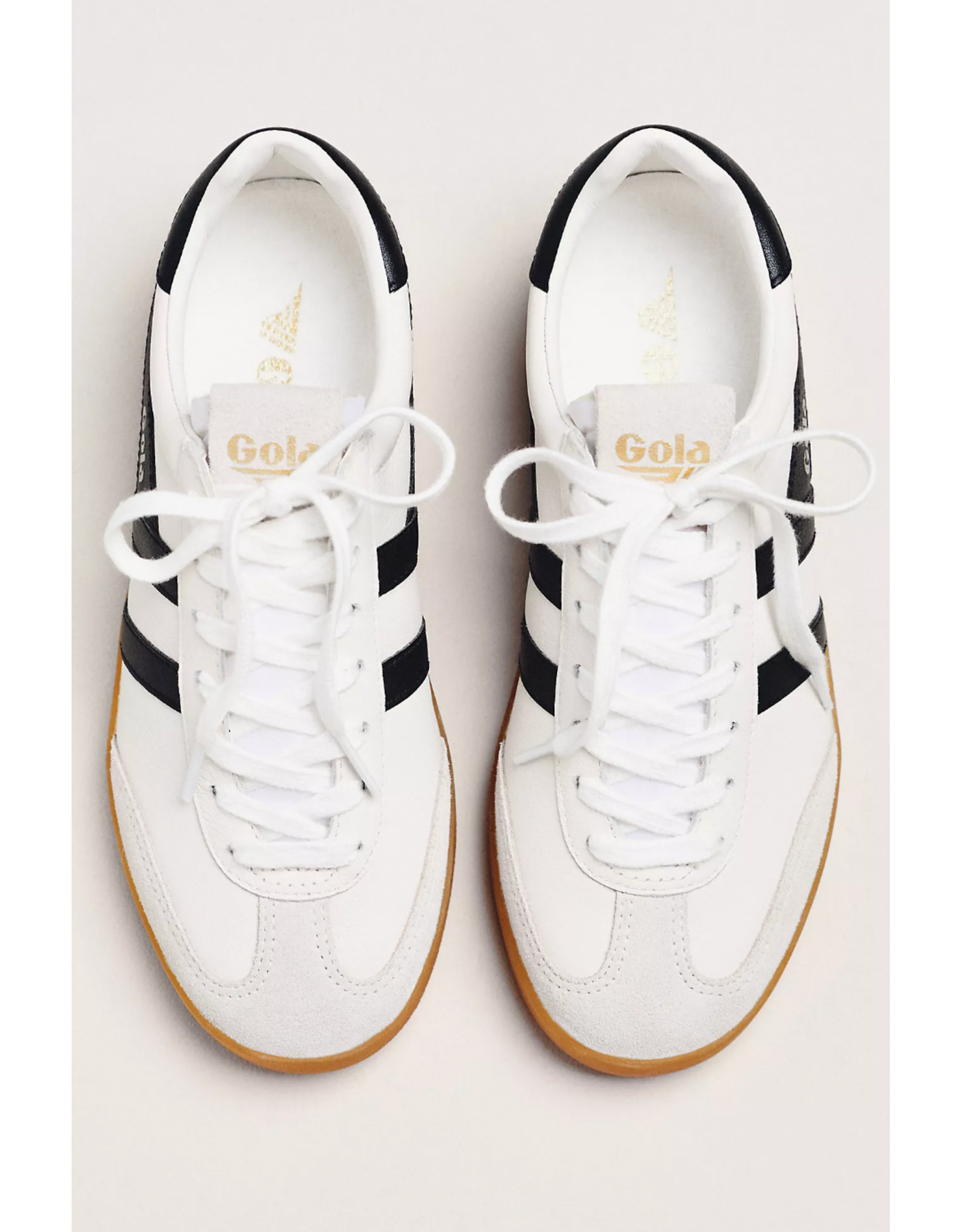 Gola Gola - Cyclone Leather (White / Black / Gum)