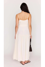 Mink Pink Mink Pink - Estelle Tie Front Maxi Dress (Cream)
