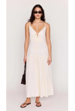 Mink Pink Mink Pink - Estelle Tie Front Maxi Dress (Cream)