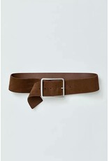 Free people Free People - Suede Hex Hip Belt (Coconut Shell)