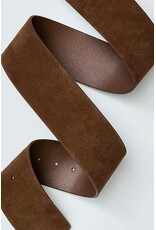 Free people Free People - Suede Hex Hip Belt (Coconut Shell)