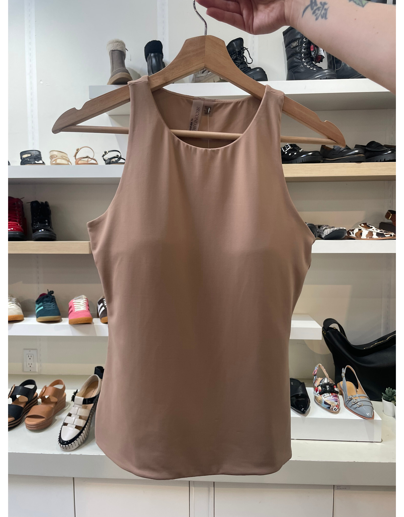 RD Style RD Style - Second Skin Maria Tank (Almond)