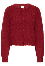 ICHI ICHI - Belablue Cardigan (Red Dahlia)