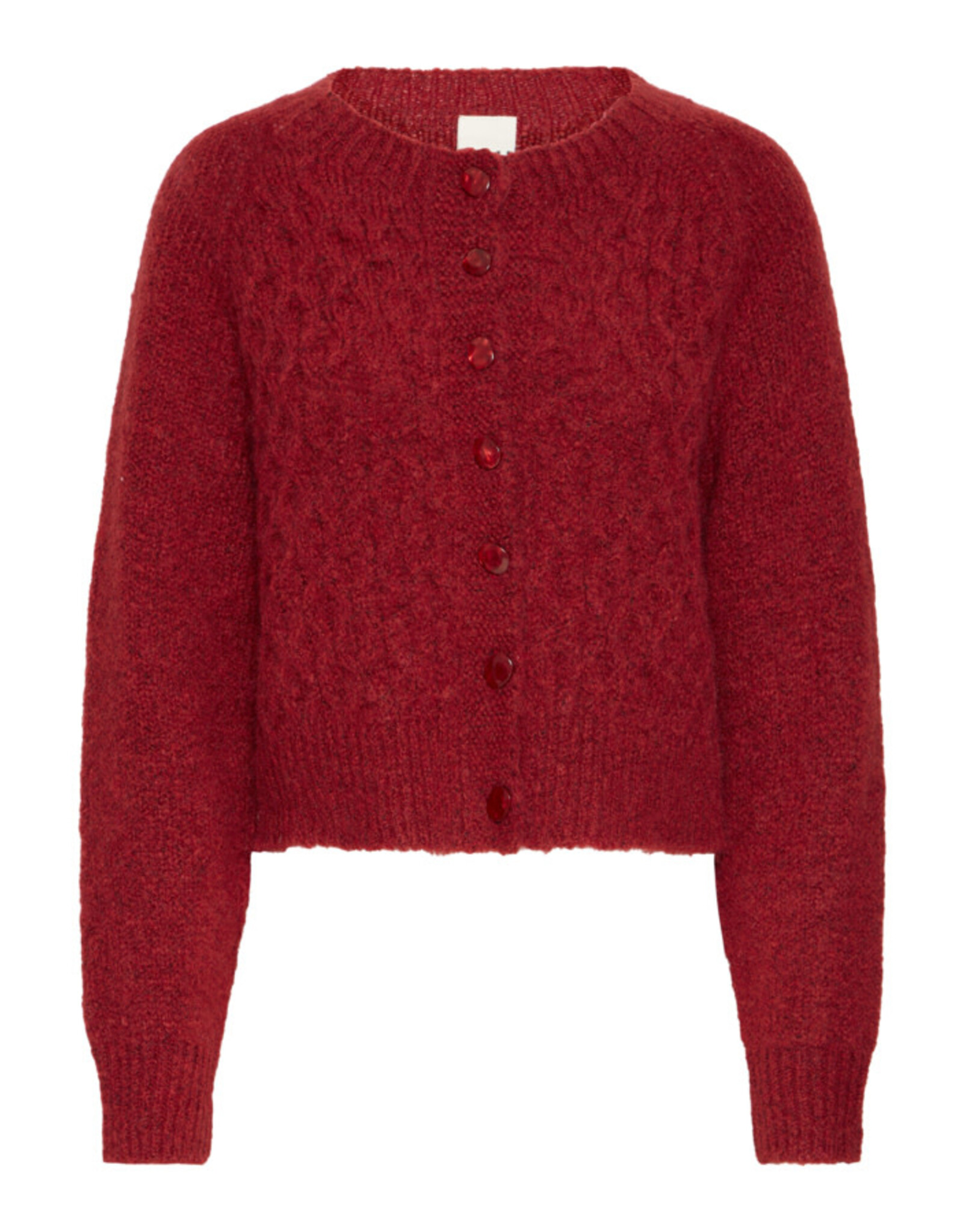 ICHI ICHI - Belablue Cardigan (Red Dahlia)
