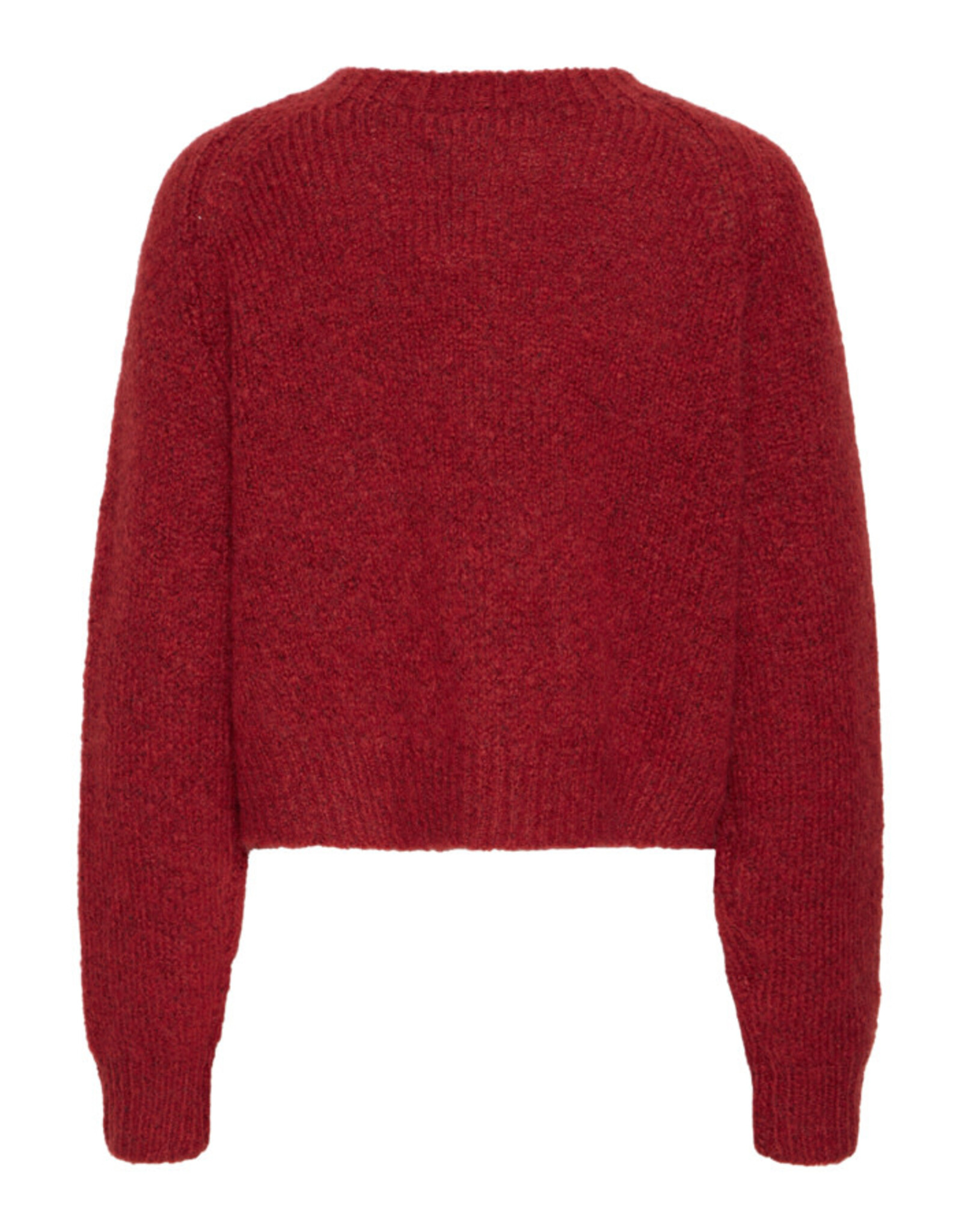 ICHI ICHI - Belablue Cardigan (Red Dahlia)