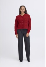 ICHI ICHI - Belablue Cardigan (Red Dahlia)